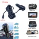 Mikro usb Navigasyon kamera için araç şarj adaptörü 5v 3.5A 2port usb