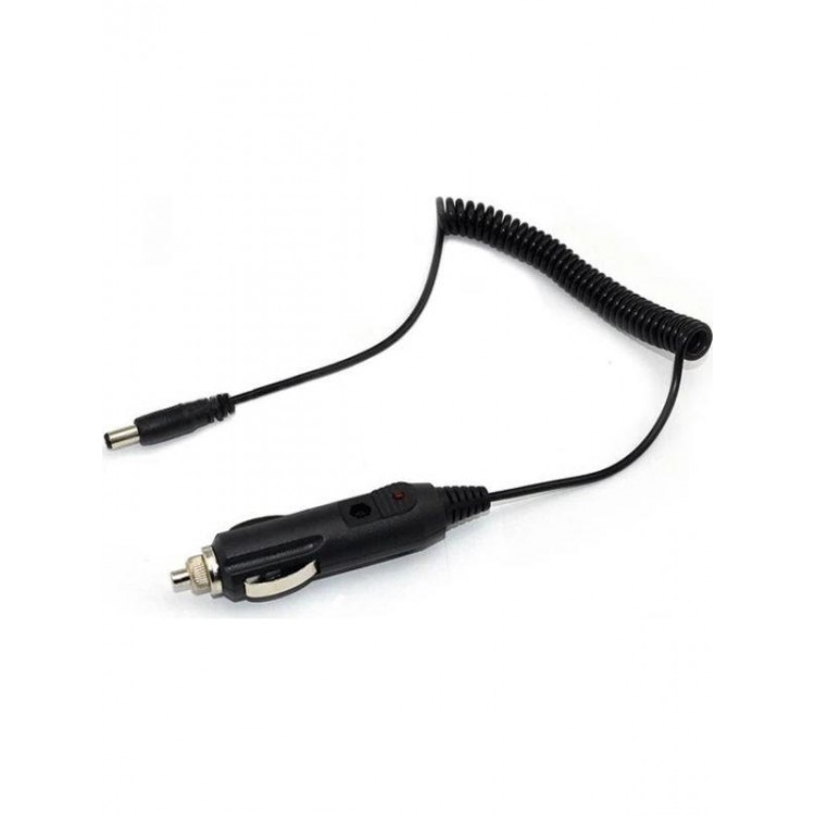 Çakmak spiral şarj aleti 12 volt 5.5 mm 2.5 mm