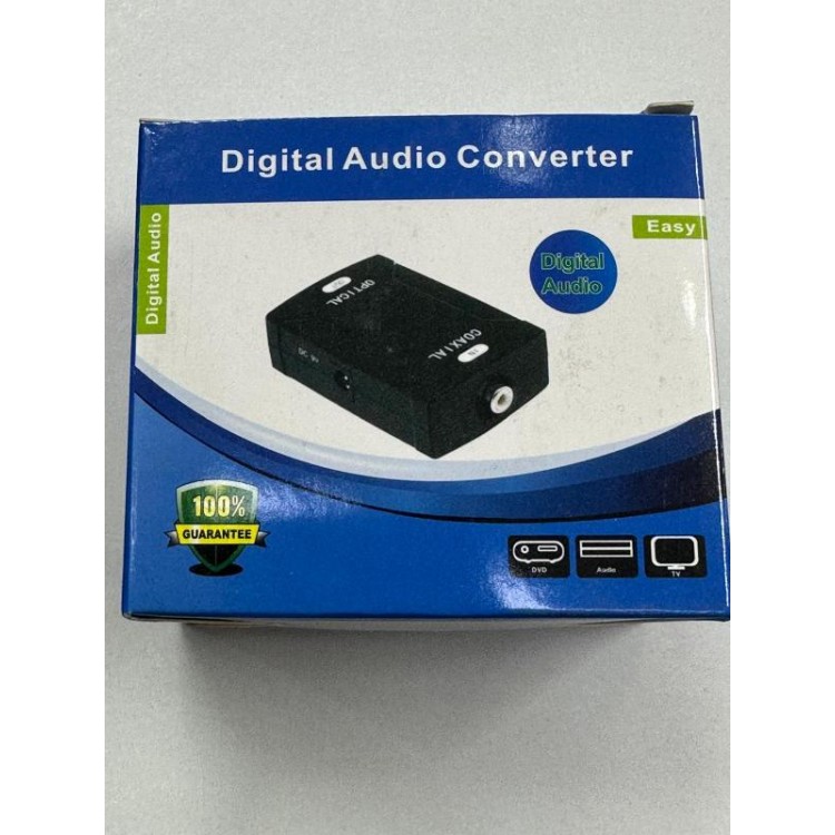 Coaxial dijital optik audio ses çevirici coaxial giriş optik çıkış Coaxial dijital optik audio ses çevirici coaxial giriş optik çıkış