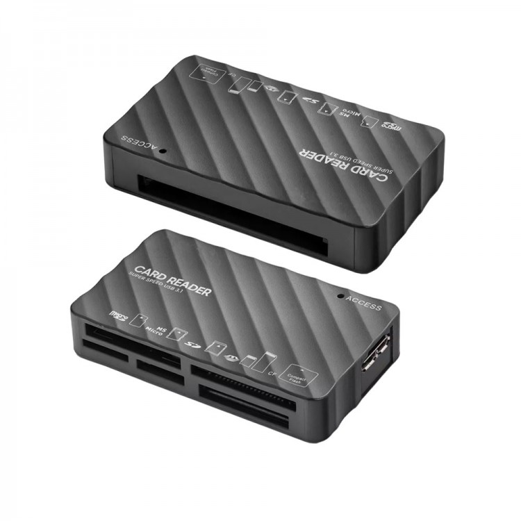 USB 3.0 ve Type-C USB 3.1 Çoklu Kart Okuyucu CF SD MicroSD MS XD