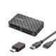 USB 3.0 ve Type-C USB 3.1 Çoklu Kart Okuyucu CF SD MicroSD MS XD USB 3.0 ve Type-C USB 3.1 Çoklu Kart Okuyucu CF SD MicroSD MS XD