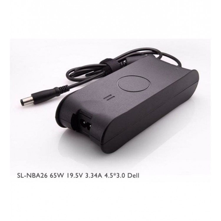 dell ile uyumlu 19.5v  3.34A  4.5 mm 3.0 mm adaptör adaptör ince iğneli adaptör