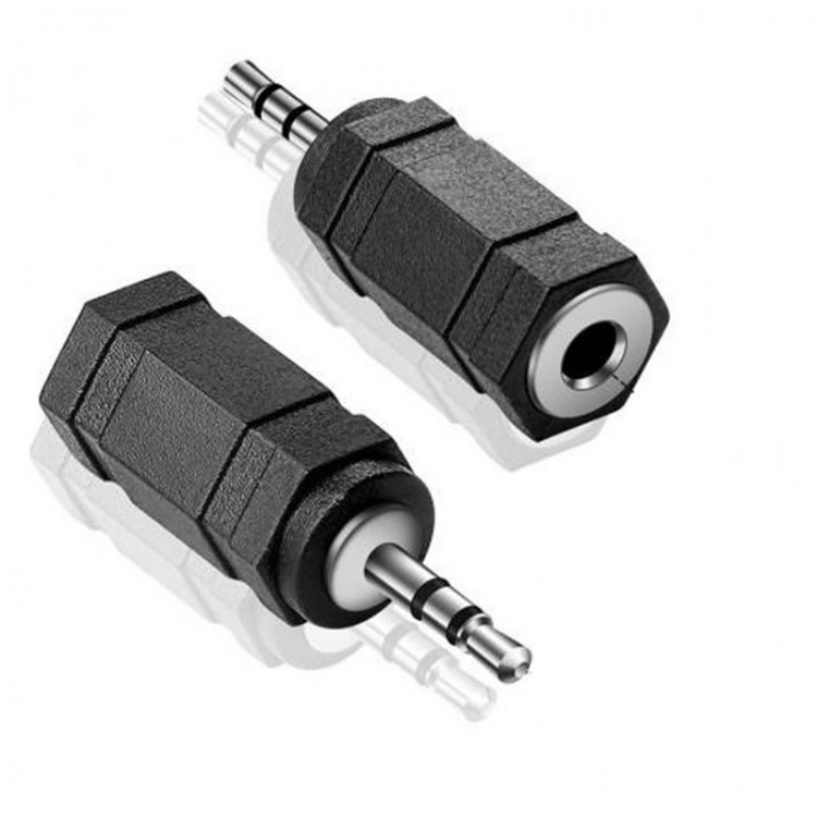 Dişi 3.5 mm erkek 2.5 mm jack  kulaklık çevirici adaptör