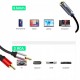 Dişi 3.5 mm erkek 2 rca çecirici kablo 2 rca erkek 3.5 dişi stereo çevirici