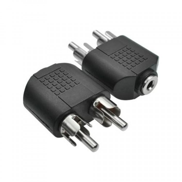 Dişi 3.5 mm stereo erkek 2 rca 2x erkek rca dişi stereo jack Dişi 3.5 mm stereo erkek 2 rca 2x erkek rca dişi stereo jack