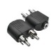 Dişi 3.5 mm stereo erkek 2 rca 2x erkek rca dişi stereo jack Dişi 3.5 mm stereo erkek 2 rca 2x erkek rca dişi stereo jack