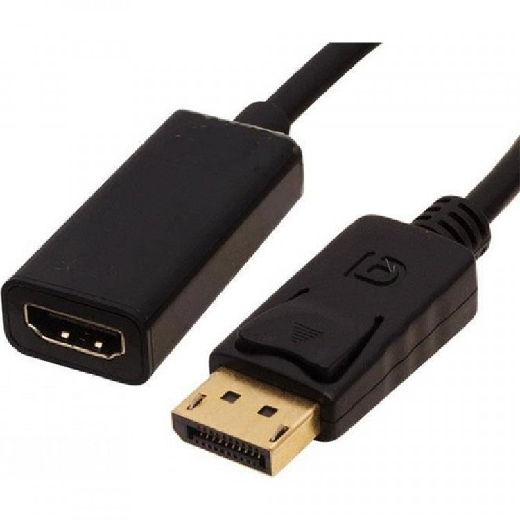 Display port to hdmı kablo -display erkek hdmi dişi kablo 1m