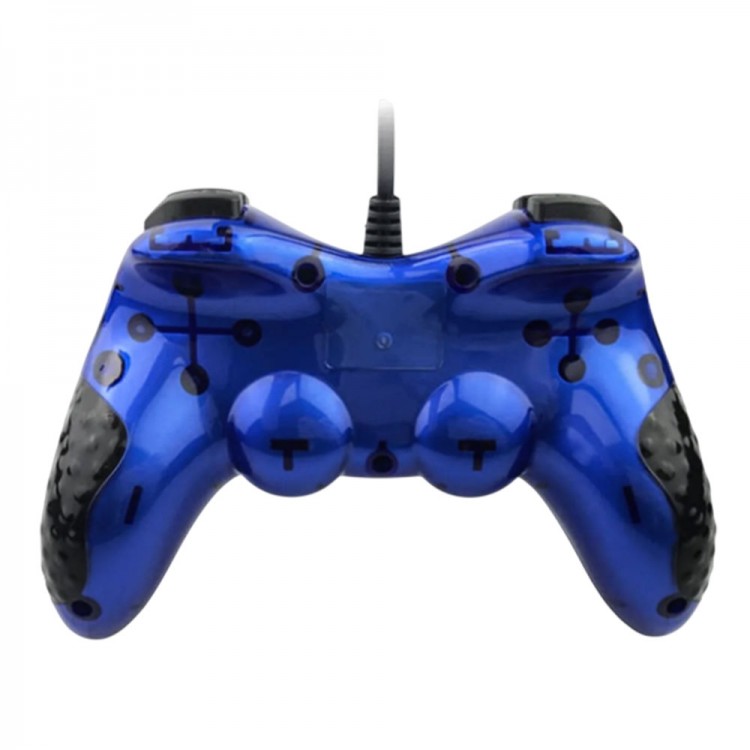 12 Fonksiyon Tuşulu Double Shock Usb pc bilgisayar Oyun Kolu mavi 12 Fonksiyon Tuşulu Double Shock Usb pc bilgisayar Oyun Kolu mavi