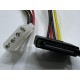 Erkek sata dişi molex sata erkek power molex dişi kablo 30 cm erkek sata power dişi molex power kablo Erkek sata dişi molex sata erkek power molex dişi kablo 30 cm erkek sata power dişi molex power kablo