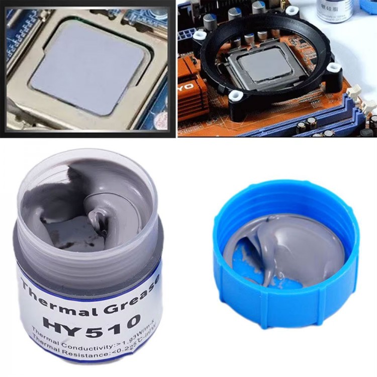 Termal Gres İletken Macun, CPU GPU Yonga Seti Soğutma Isı Emici Macunu 10Gr