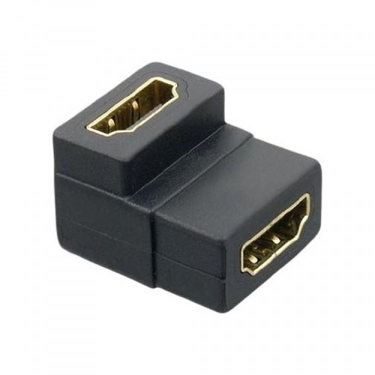 Hdmi 90 derece dişi dişi hdmi kablo birleştirici dişi dişi 90 derece hdmi birleştirici