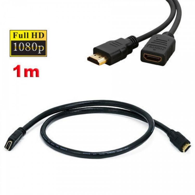 hdmi dişi erkek uzatma kablo 1m hdmi dişi erkek uzatma kablo 1m