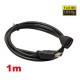hdmi dişi erkek uzatma kablo 1m