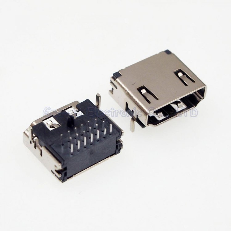 Hdmi dişi lehim tipi soket 90 derece dişi 19 pin dik hdmi dişi soket Hdmi dişi lehim tipi soket 90 derece dişi 19 pin dik hdmi dişi soket