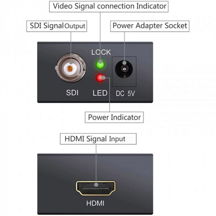 Hdmi sdi BNC çevirici 3g hdmI giriş to sdi audio çıkış çevirici adaptör Hdmi sdi BNC çevirici 3g hdmI giriş to sdi audio çıkış çevirici adaptör