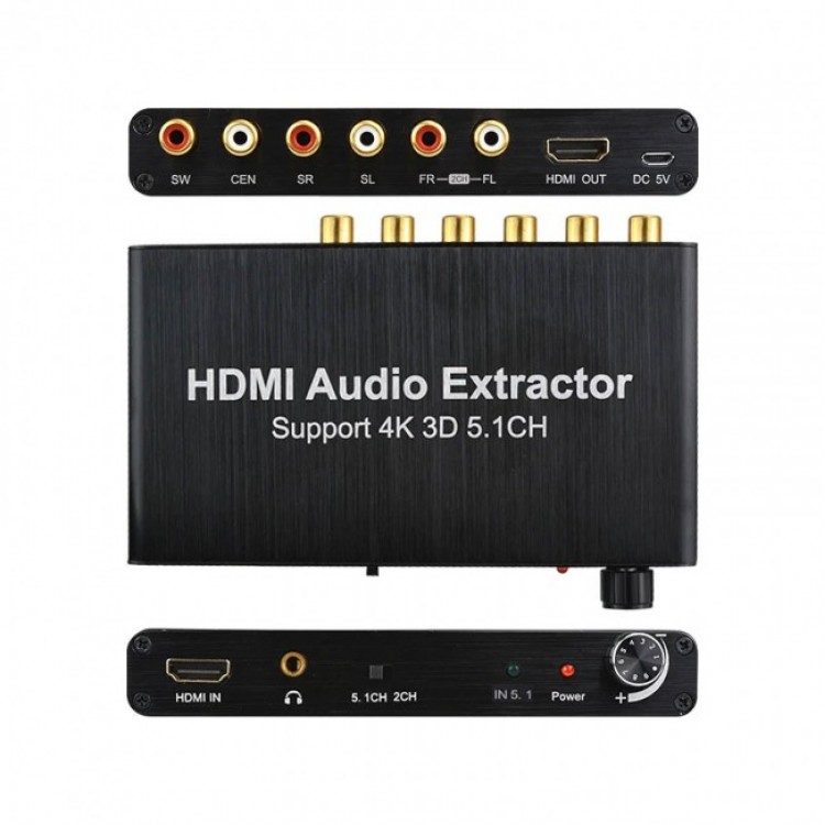 Hdmi ses ayırıcı hdmi 2+1 ses ayırıcı hdmi 5+1 ses ayırıcı