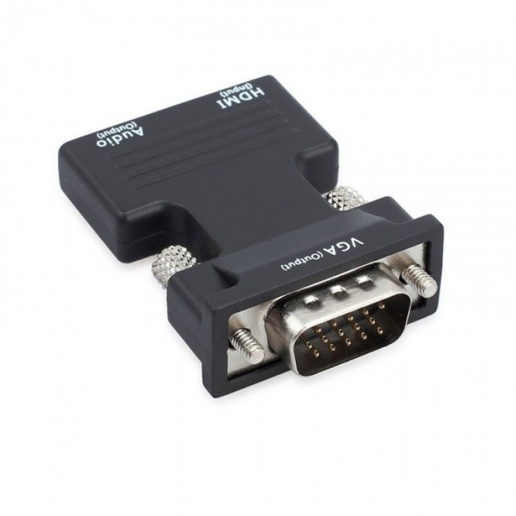 Hdmi vga çevirivi dişi hdmi erkek vga çevirici