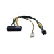 HP Elite 8100 8200 8300 anakartlar için ATX PSU 24pin -6 pine çevirici kablo HP Elite 8100 8200 8300 anakartlar için ATX PSU 24pin -6 pine çevirici kablo