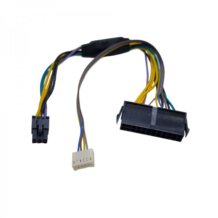 HP Elite 8100 8200 8300 anakartlar için ATX PSU 24pin -6 pine çevirici kablo HP Elite 8100 8200 8300 anakartlar için ATX PSU 24pin -6 pine çevirici kablo