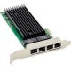 Intel 82576EB PCI-E X1 4 bağlantı noktalı RJ45 Gigabit ağ kartı 10/100/1000 Mbps Intel 82576EB PCI-E X1 4 bağlantı noktalı RJ45 Gigabit ağ kartı 10/100/1000 Mbps