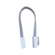 Iphone 1,2,3,4 Kablo Iphone 3 Kablo Ipod ,ipad Kablo 90 Derece (Gri)