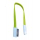 Iphone 1,2,3,4 Kablo Iphone 3 Kablo Ipod ,ipad Kablo 90 Derece (Yeşil)