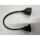 Montaj tipi rj45 birleştirici 30 cm dişi dişi rj45 kablo Montaj tipi rj45 birleştirici 30 cm dişi dişi rj45 kablo
