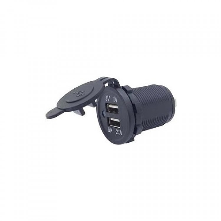 Karavan için usb şarj 2 li montaj tipi tekne için montaj tipi şarj soketi 2 li usb şarj soketi vidalı vidalı 2 li usb şarj kp-166