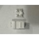 RJ11 keystone jack cat3 priz jack telefon duvar priz jack RJ11 keystone jack cat3 priz jack telefon duvar priz jack