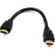 Kısa hdmi kablo 30 cm hdmi kablo