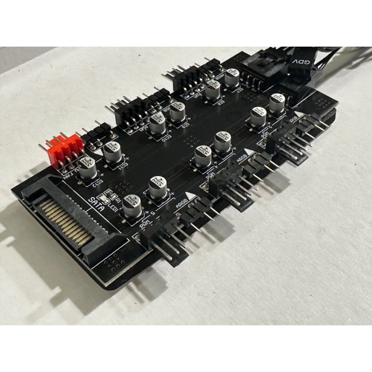 6 port rgb fan çoğaltıcı 12 volt 4 pin pwm 5 volt 3 pin argb sata güç destekli argb fan çoğaltıcı 6 port rgb fan çoğaltıcı 12 volt 4 pin pwm 5 volt 3 pin argb sata güç destekli argb fan çoğaltıcı
