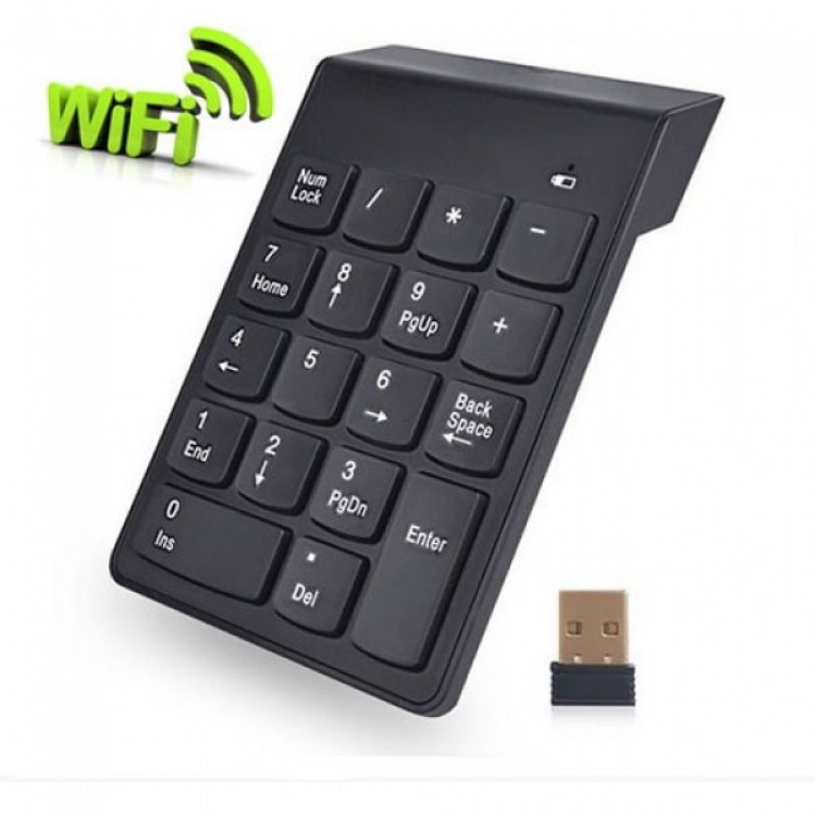 Numerik keypad 18 tuş kablosuz numara klavyesi Numerik keypad 18 tuş kablosuz numara klavyesi