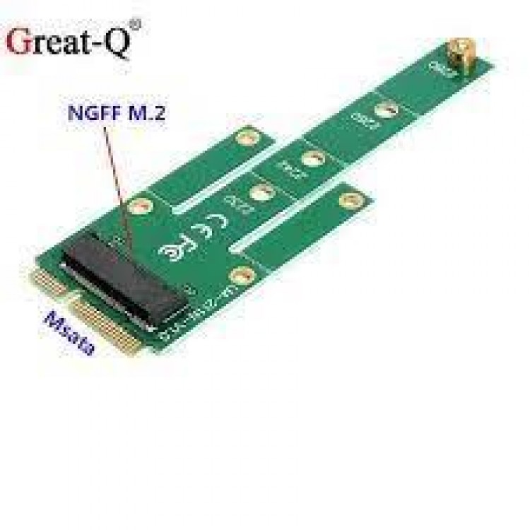 M2 ngff ssd msata ssd çevirici m.2 ngff m-sata çevirici