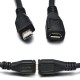 Mikro USB Uzatma Kablosu Mikro B Dişi - Mikro B Erkek Veri Kablosu 1.5m Mikro USB Uzatma Kablosu Mikro B Dişi - Mikro B Erkek Veri Kablosu 1.5m