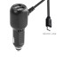 Micro usb kablolu şarj cihazı 2 port usb micro usb çakmak şarj aleti Micro usb kablolu şarj cihazı 2 port usb micro usb çakmak şarj aleti