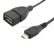 Micro usb otg 15 cm micro usb otg micro usb erkek usb dişi çevirici