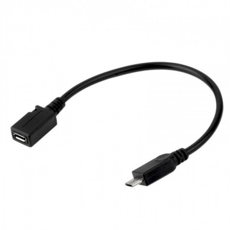 Micro usb dişi erkek uzatma kablosu 20 cm erkek dişi mikro usb kablo