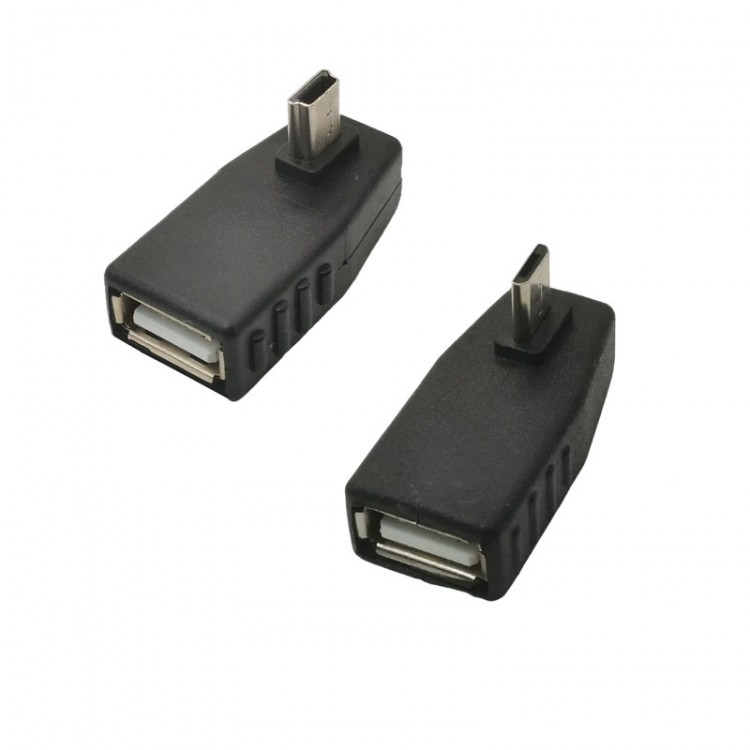 Mikro usb otg -mini usb otg mikro erkek usb dişi mini erkek usb dişi 2'li set
