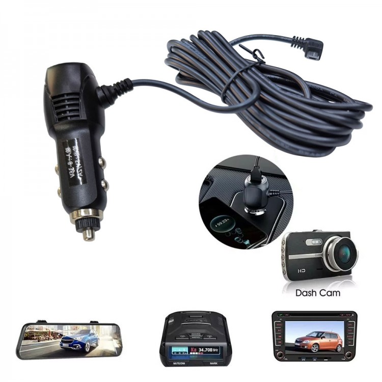 Mikro usb L tipi 90 derece Navigasyon kamera için araç şarj adaptörü 1port usb Mikro usb L tipi 90 derece Navigasyon kamera için araç şarj adaptörü 1port usb
