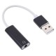 Mikrofonlu kulaklık usb çevirici  usb ses kartı 7.1 tek girişli usb ses kartı