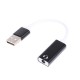 Mikrofonlu kulaklık usb çevirici  usb ses kartı 7.1 tek girişli usb ses kartı