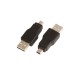 mini usb erkek - mikro usb erkek çevirici 2li adaptör set mini usb erkek - mikro usb erkek çevirici 2li adaptör set