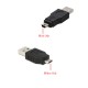 mini usb erkek - mikro usb erkek çevirici 2li adaptör set mini usb erkek - mikro usb erkek çevirici 2li adaptör set