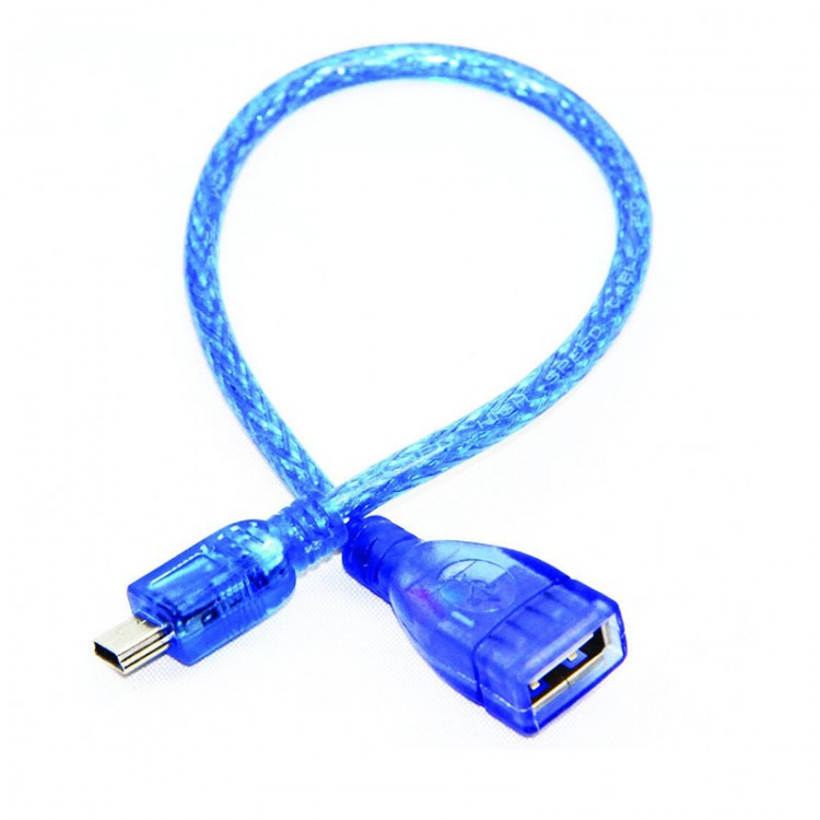 Mini usb otg kablo 5 pin otg kablo oto teyp flash bellek kablosu