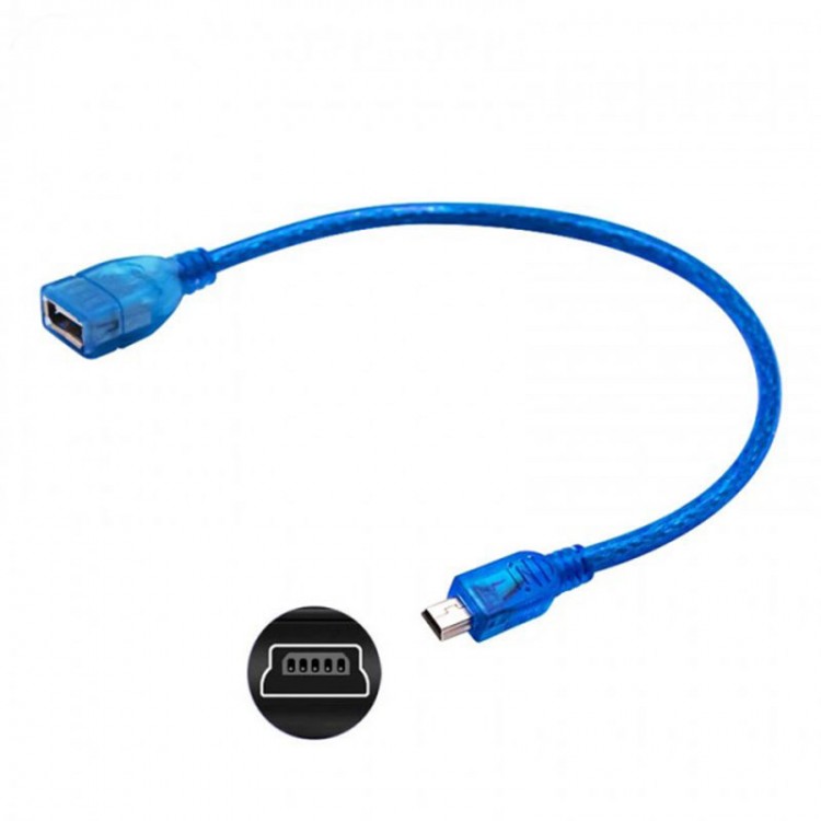 Mini usb otg kablo 5 pin otg kablo oto teyp flash bellek kablosu Mini usb otg kablo 5 pin otg kablo oto teyp flash bellek kablosu