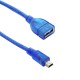 Mini usb otg kablo 5 pin otg kablo oto teyp flash bellek kablosu