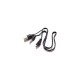 5 pin aux usb kablo Mini usb ses bombası kablosu mini usb stereo usb kablo 50 cm