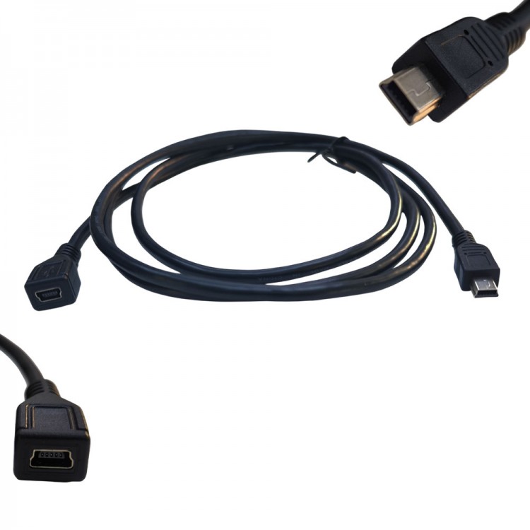 mini usb uzatma kablosu 5 pin mini usb dişi erkek kablo 1.5m mini usb uzatma kablosu 5 pin mini usb dişi erkek kablo 1.5m