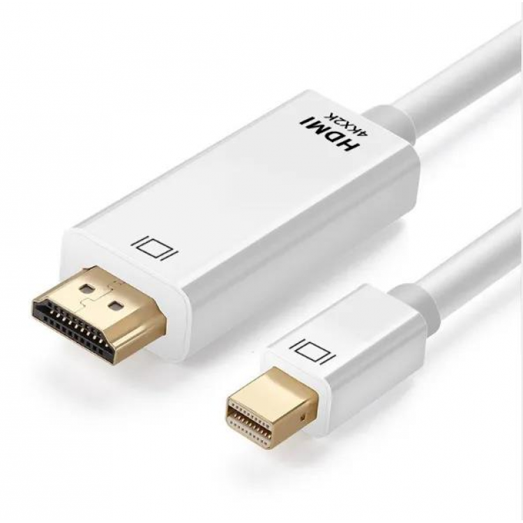 Minidisplayport hdmi çevirici 1.8 metre 4k mini displayport hdmi kablo
