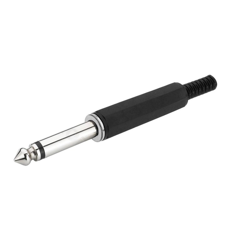 6.3mm Mono lehim tipi gitar jack 6.3 mm mono jack mono enstrüman jack 6.3 mm